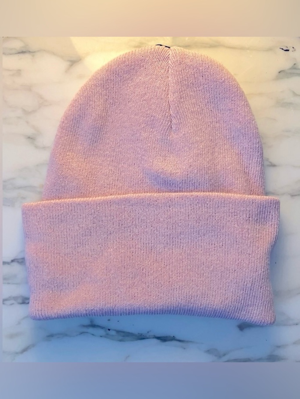 Dolls Kill Herschel Supply Co Elmer Beanie Ash Rose NWT - Picture 8 of 9